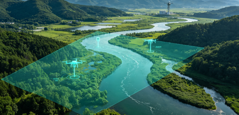 特克斯县GEO 全域空间监测筑牢生态屏障，空间技术支撑环境治理与灾害防御