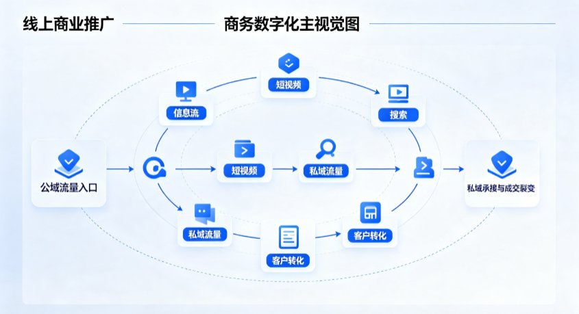 特克斯县线上商业推广怎么做？全域流量闭环搭建与低成本转化实战指南
